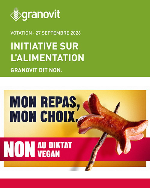 GRANOVIT dit non à l’initiative sur l’alimentation